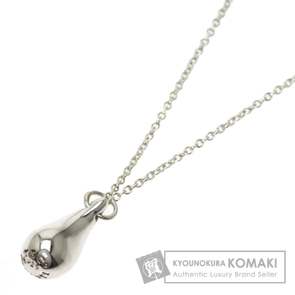 Tiffany Teardrop Necklace Silver Tiffany